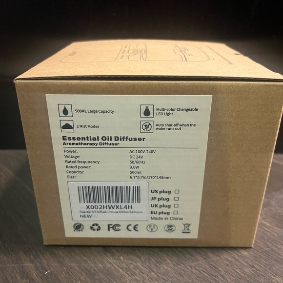 BNIB - Essential Oil Diffuser - Picture 3 of 7